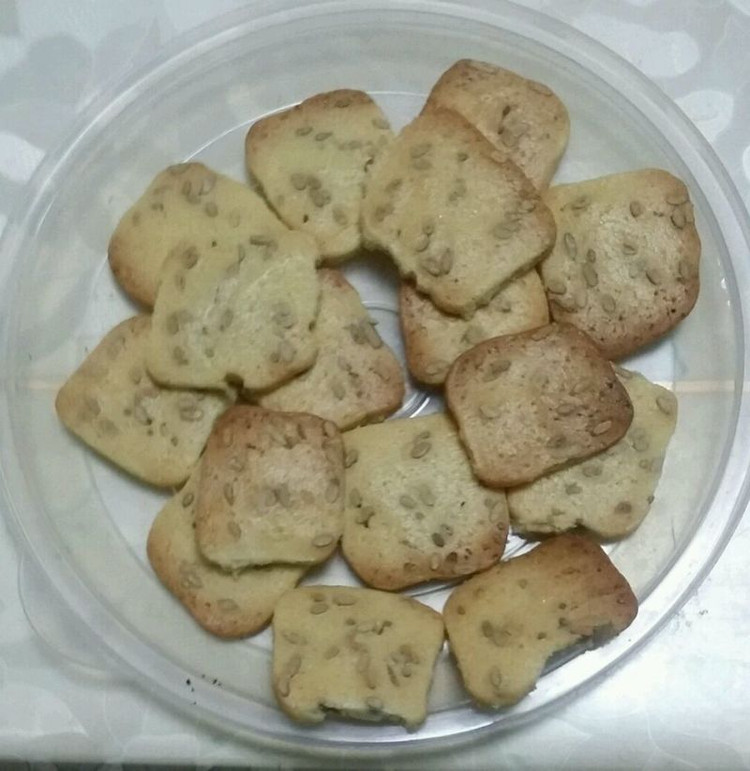 五香瓜子仁曲奇饼干的做法