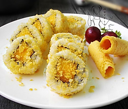 脆皮芒果卷——盛夏里的花样反转水果寿司的做法