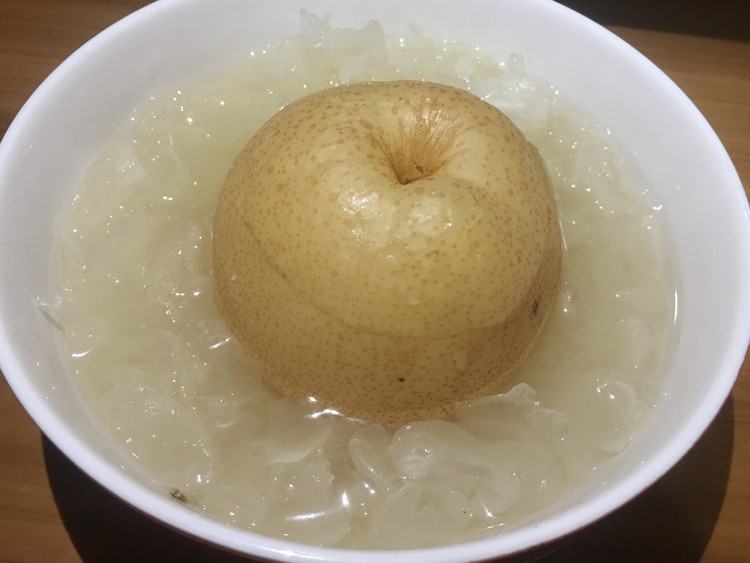 冰糖雪梨川贝母的做法