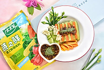 轻食沙拉－春暖花开的做法