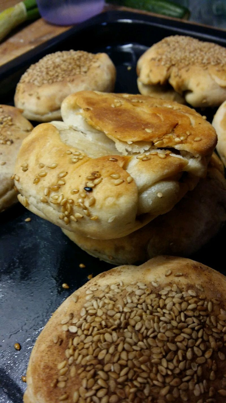 椒盐烧饼的做法