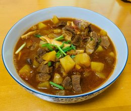 番茄牛腩土豆汤的做法