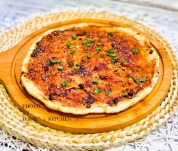#换着花样吃早餐#土家酱香饼，秘制酱料学会了就不用买了的做法