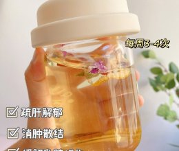 疏肝散结茶|改善乳腺结节，月经前乳房胀痛的做法