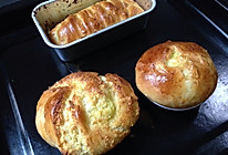 中筋面粉也能成！椰香面包（三款包法介绍）