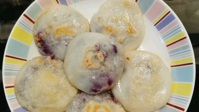 紫薯饼的做法