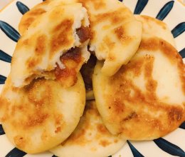 豆沙山药饼的做法