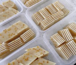 不用糖桂花做的“桂花千层糕”的做法