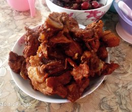 不用高压锅的酱骨头（脊骨和大骨）的做法