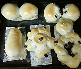 蔓越莓面包的做法