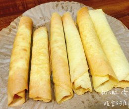 酥脆蛋卷的做法