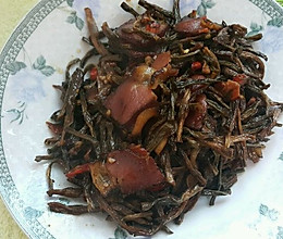 干豆角腊肉的做法