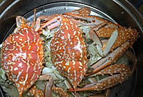 花蟹蒸冬粉的做法