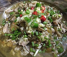 酸汤涮羊肉的做法