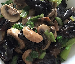 木耳滑蘑菇的做法