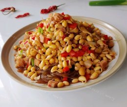 葱椒豆嘴酱肉粉的做法