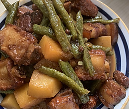 排骨土豆炖豆角的做法