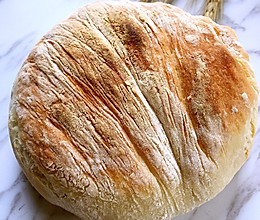 #坤博砂锅美食#Ciabatta--夏巴塔/恰巴塔/拖鞋面包的做法