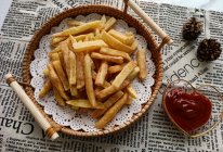 #摩其林美味CP#自制美味薯条的做法