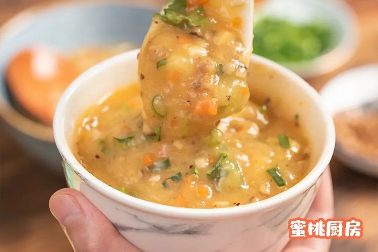 温州小吃【浇汁土豆】的做法