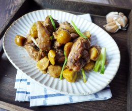 #肉食者联盟#栗子烧鸡的做法