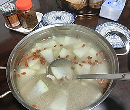 三滚冬瓜猪杂汤的做法