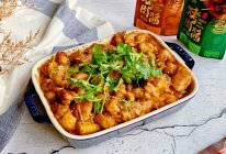 #大喜大欢喜烧烤店#烤金针菇鸡腿丁的做法