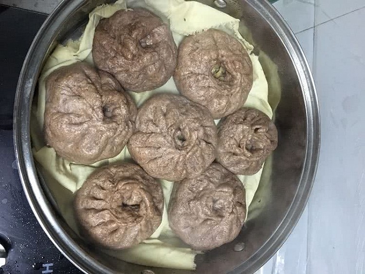 窝窝面包子的做法