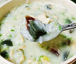 皮蛋瘦肉粥（鸡肉版）的做法