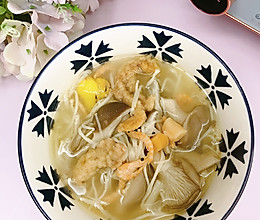 鲜美菌菇汤的做法