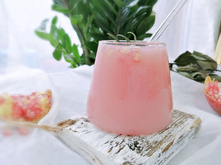 石榴汁的做法