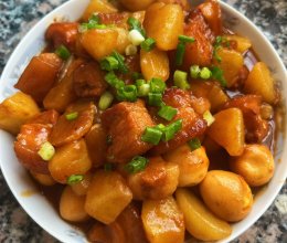 #舌尖上的乡村同款美食#肥而不腻的土豆红烧肉的做法