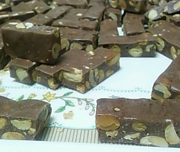 巧克力味牛扎糖的做法