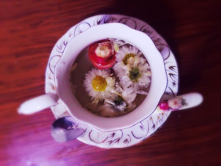 菊花山楂茶的做法