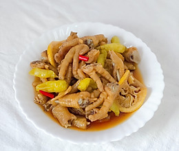 柠檬泡椒鸡爪的做法