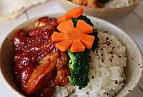 蜜汁照烧鸡腿饭的做法