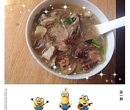 蘑菇炖粉条鸡的做法