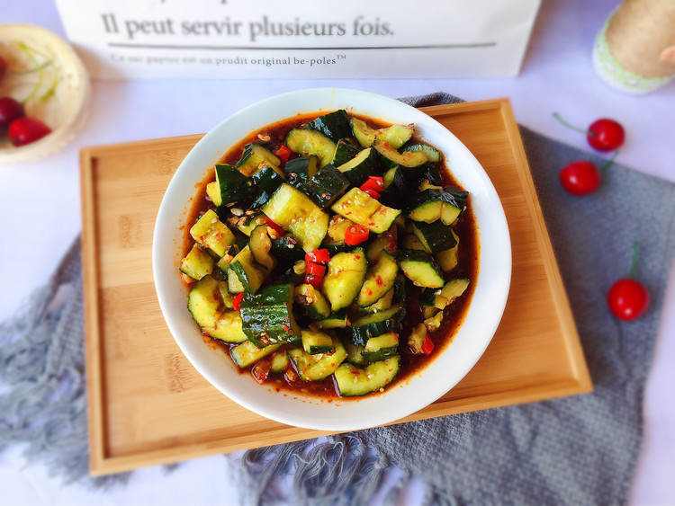 凉拌黄瓜的做法