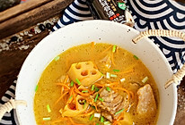 #福气年夜菜#虫草花莲藕排骨汤的做法