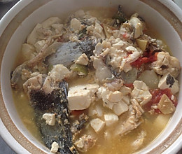 财鱼豆腐汤的做法
