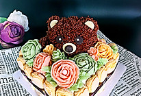 小熊蛋糕#豆果5周年#的做法