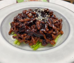 京酱肉丝的做法