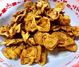 春节走油之—炸套环的做法