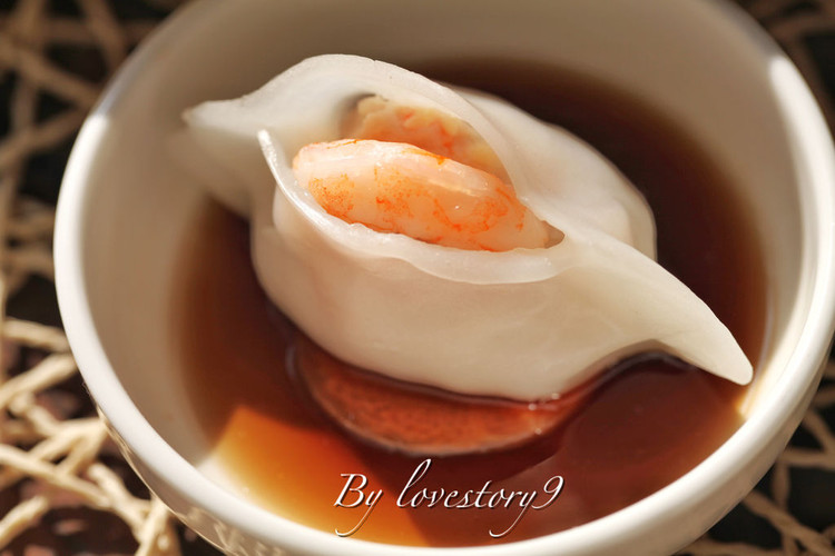 元宝虾饺的做法