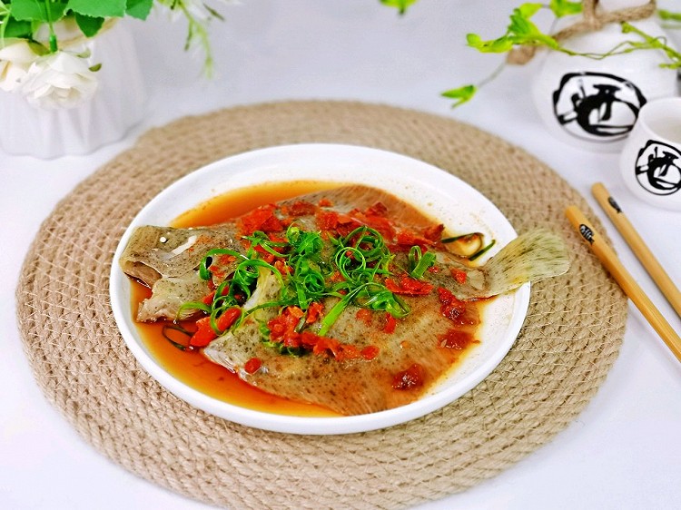 脆椒蒸多宝鱼的做法