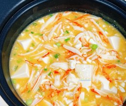 菜谱蟹柳豆腐煲｜会开火就会做系列的做法