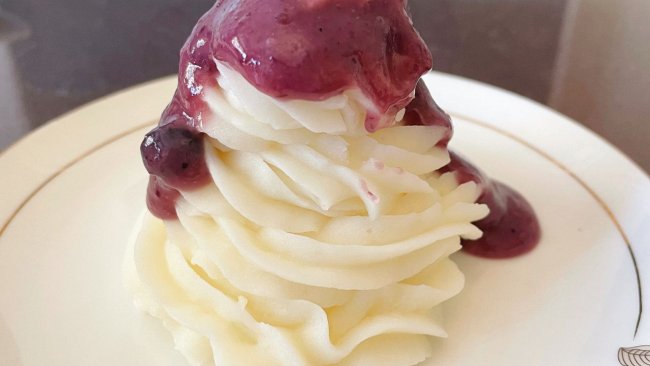 补脾健胃-蓝莓山药的做法