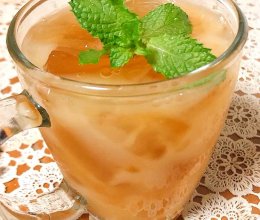 米露甘蔗茅根冻饮的做法