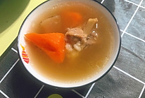 营养苹果胡萝卜无花果筒骨汤的做法
