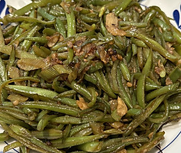 清炒扁豆丝的做法